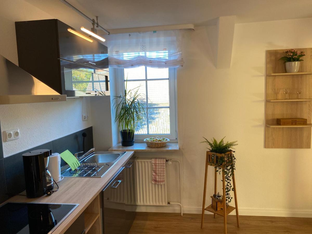 Ferienwohnung Am Schmetterlingssteig トレンデルブルク エクステリア 写真